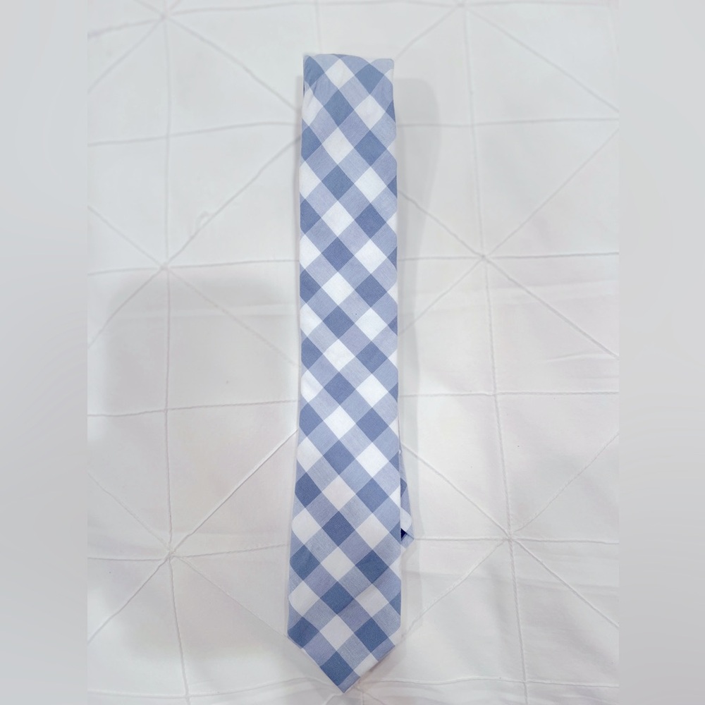 Crewcuts Blue Gingham Tie